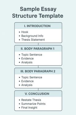 Sample Body Paragraph Outline Structure